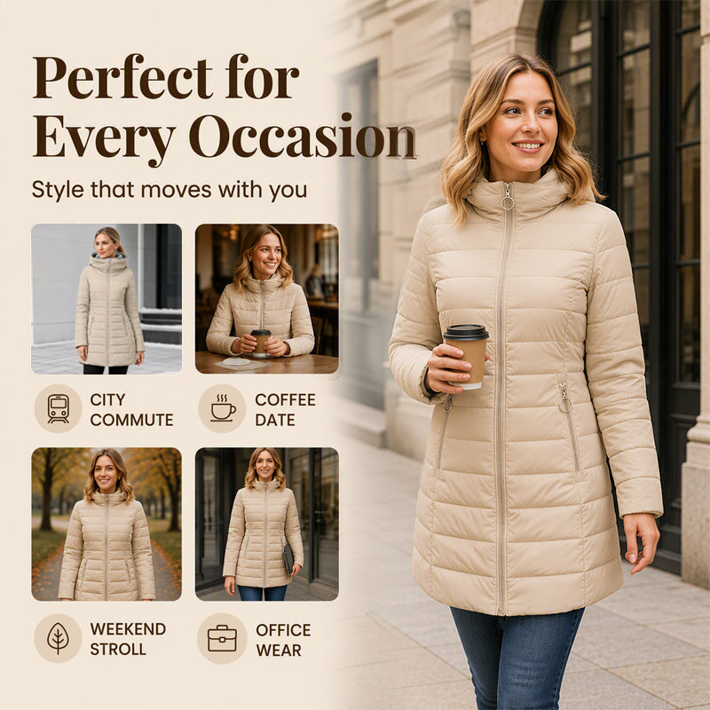 ThermaHood – 🔥 🔥 Women's Winter Insulated Hooded Coat