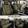 🎖️ Military‑Style Auto Seat Protectors｜Universal Fit Heavy‑Duty Cushion For Long‑Drive Vehicle Owners