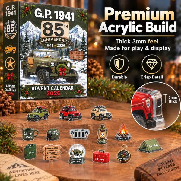 🚗 85th Anniversary Off-Road Legends 24-Day Christmas Advent Calendar