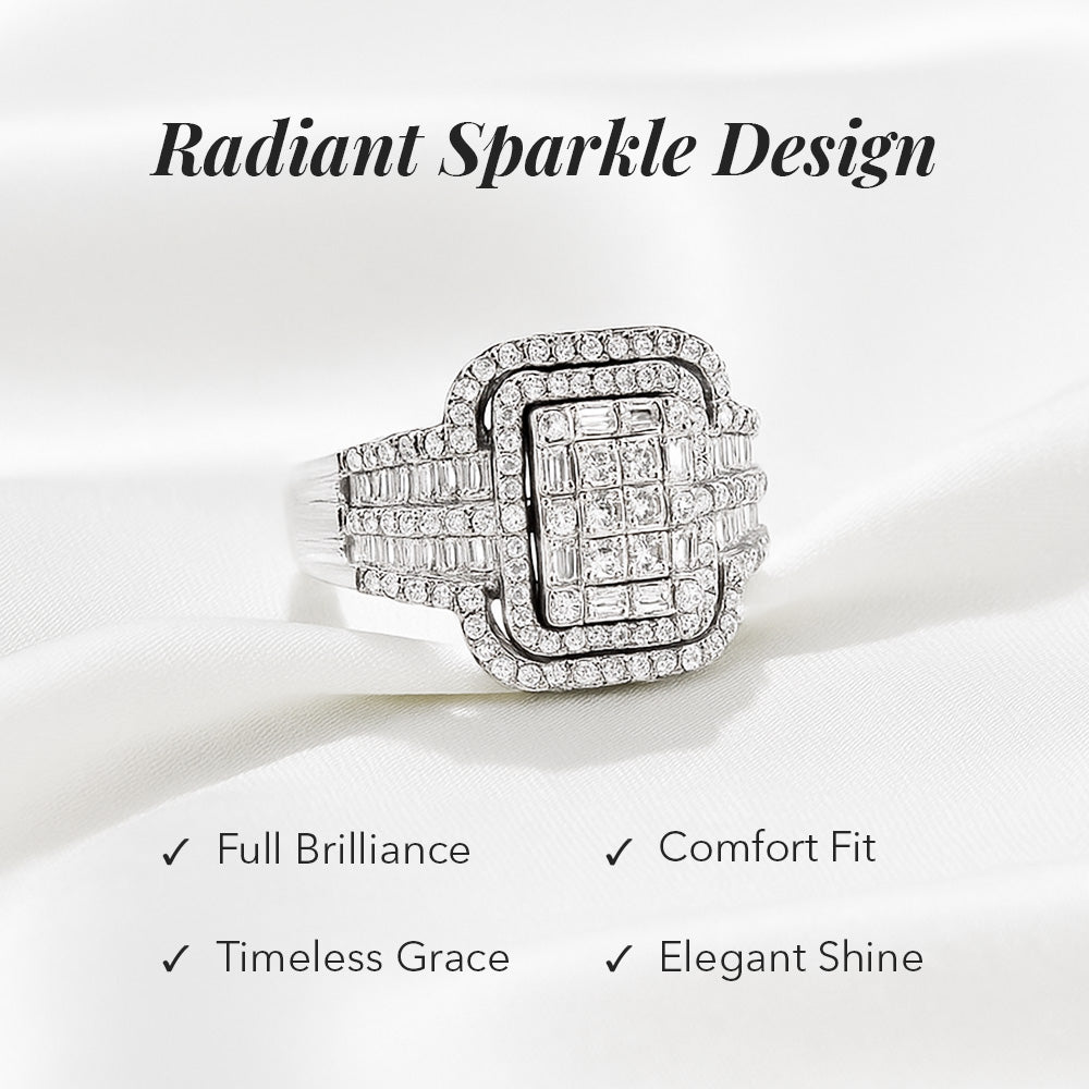 StarlaceHalo – Eternal Halo Statement Ring