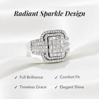 StarlaceHalo – Eternal Halo Statement Ring