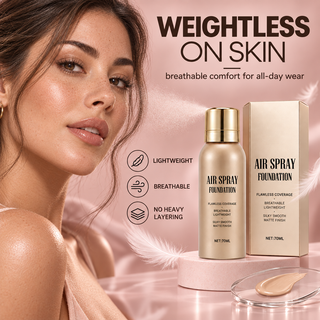 AirVeil – 💄✨ Air Spray Foundation with Flawless Full Coverage, Waterproof & Sweatproof 💋💖