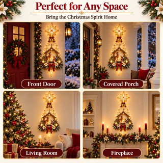 BethlehemGlow – ✨ Nativity Wall Light: Star of Bethlehem Lighted Wall Decor 🎄