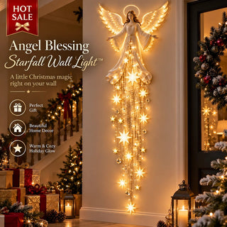 HaloFall – Angel Blessing Starfall Christmas Wall Light