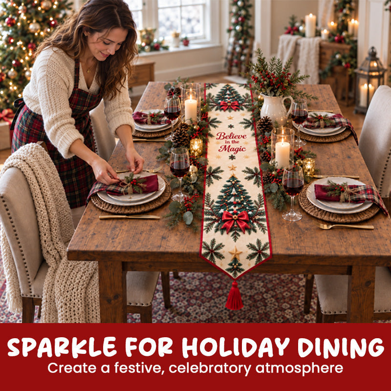SparkleRunner – ✨ DIY Christmas Diamond Painting Table Runner Kit