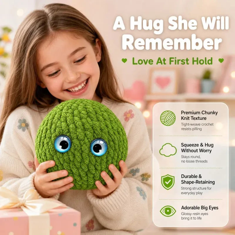 BubbleBuddy – 📦 Soft Handwoven Crochet Bubble Squishy Fidget Toy