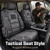 🎖️ Military‑Style Auto Seat Protectors｜Universal Fit Heavy‑Duty Cushion For Long‑Drive Vehicle Owners