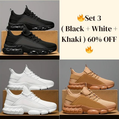 StrideCloud – 🔥🔥 Men’s Lightweight Breathable Low-Top Running Shoes