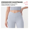 Kid Cross Waist Flare Yoga Pants – High Waist Tummy Control Bell Bottom Leggings