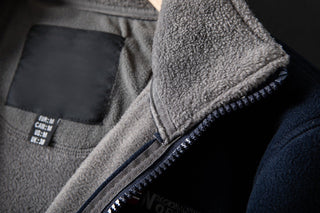 ThermaZip – 🔥 Unisex Full-Zip Stand Collar Reversible Fleece Coat