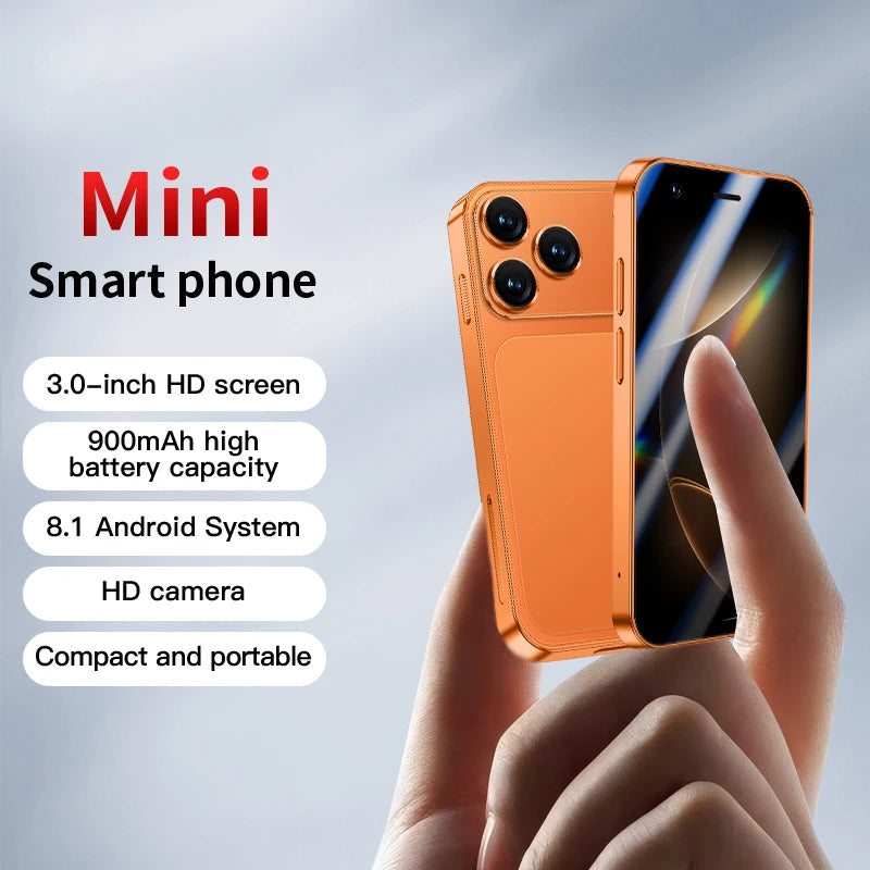 PocketMini – 16GB Unlocked Dual SIM Mini Smartphone with Wi-Fi & GPS