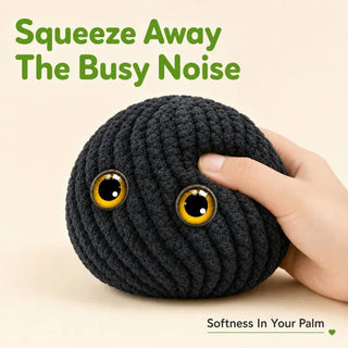 BubbleBuddy – 📦 Soft Handwoven Crochet Bubble Squishy Fidget Toy