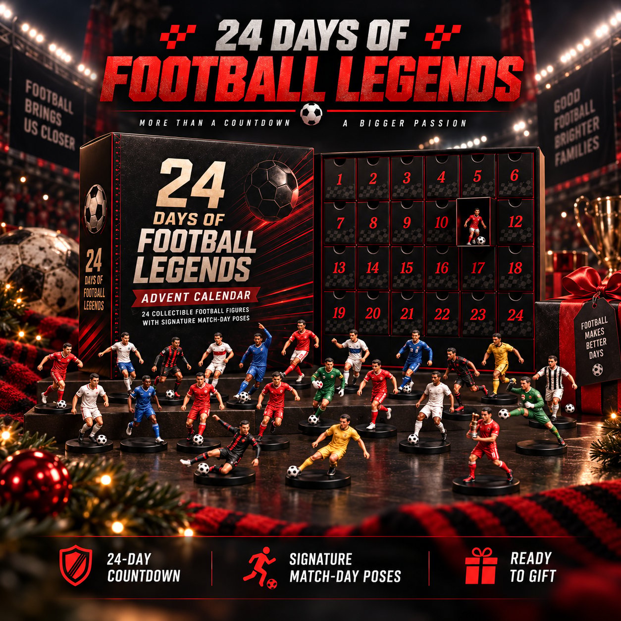 GoalCountdown – 24-Day Football Legends Advent Calendar