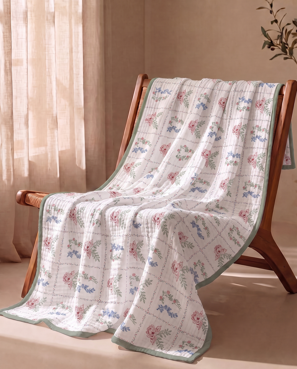 MuslinCloud – 100% Muslin Cotton Blanket