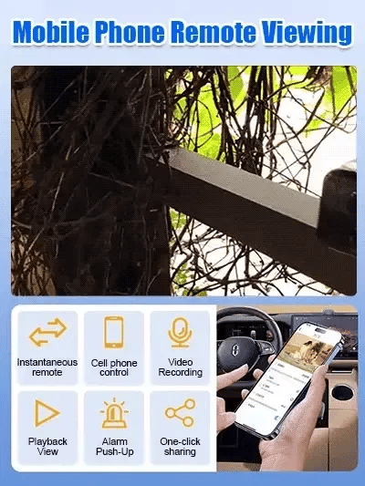 CubeGuard – 📶 Smart WiFi Security Camera, 1080P HD, 🌙 Night Vision & 🚨 Motion Detection