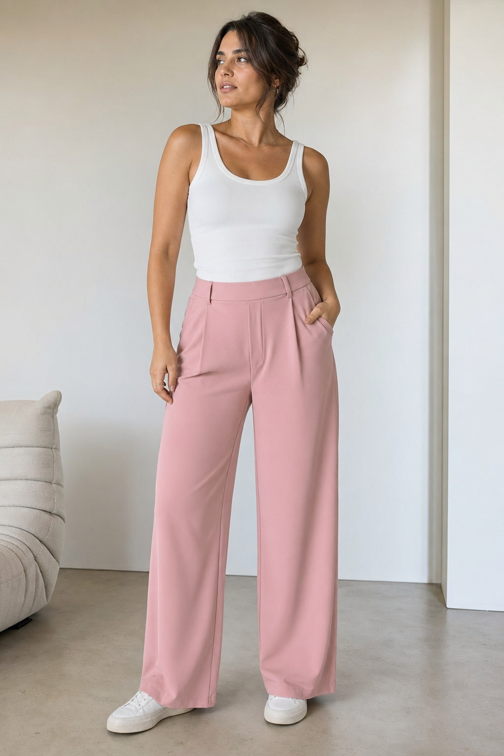 FlowEase – Women's Wide-Leg Pants
