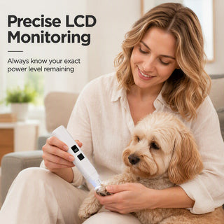 PawTrim – Electric Pet Nail Grinder with LED Power Display