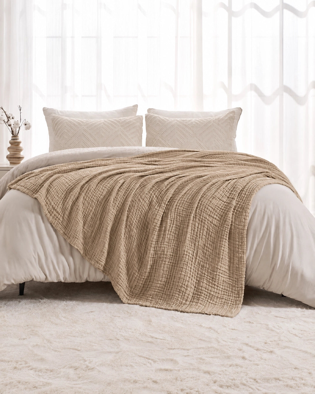 MuslinCloud – 100% Muslin Cotton Blanket