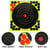 8x8 Inch Self-Adhesive Target Stickers  – Quick Peel & Stick Shooting Paper