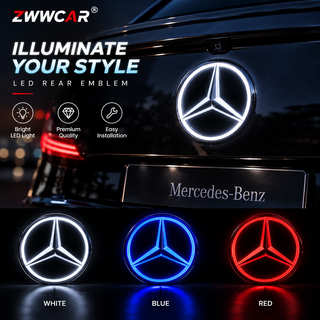 StarGlow – Illuminated LED Emblem Replacement for Mercedes-Benz