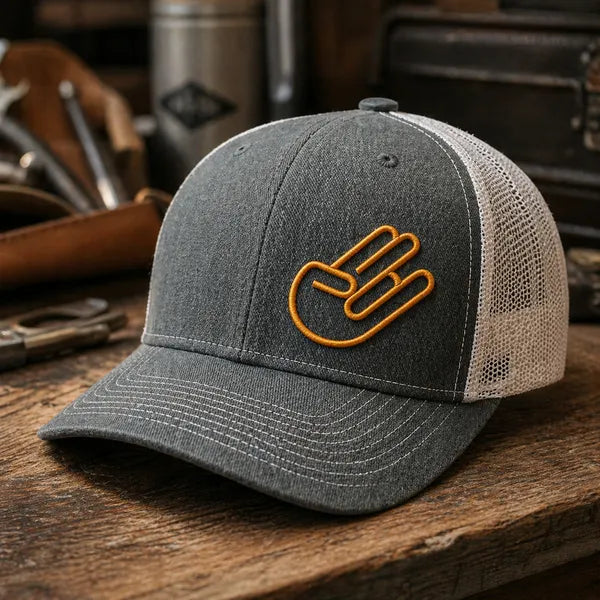 🧢 ShockerClub – Embroidered Hand-Sign Adjustable Cap