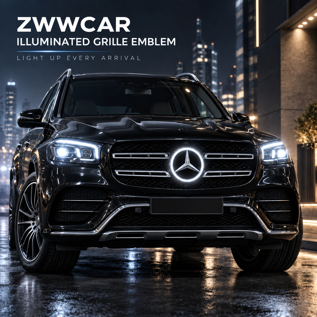 StarGlow – Illuminated LED Emblem Replacement for Mercedes-Benz
