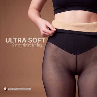 CozyContour – Fleece-Lined Shapewear Tights
