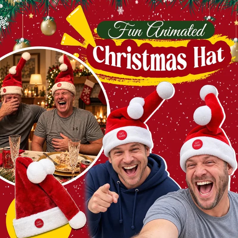 🎅 JingleSway – Animated Naughty Santa Hat for Funny Christmas Parties