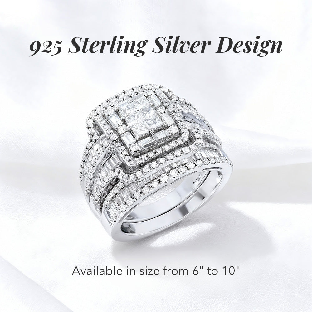 StarlaceHalo – Eternal Halo Statement Ring