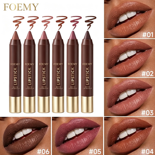 CocoaGlide – Matte Brown 2-in-1 Waterproof Lipstick💄