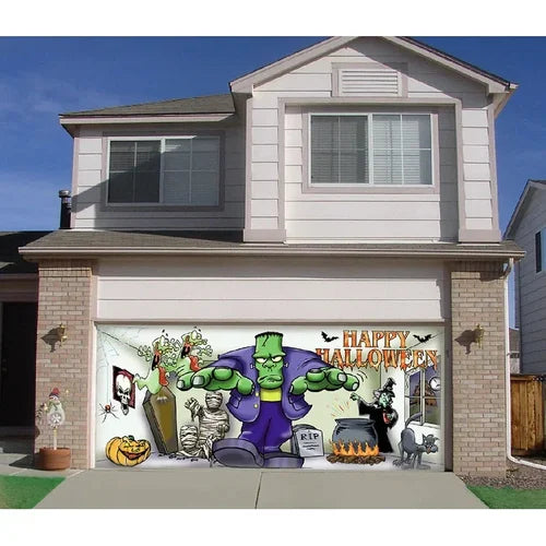 Halloween Garage Door Decoration marnetic