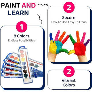 LoveStroke – Mini Watercolor Paint Set