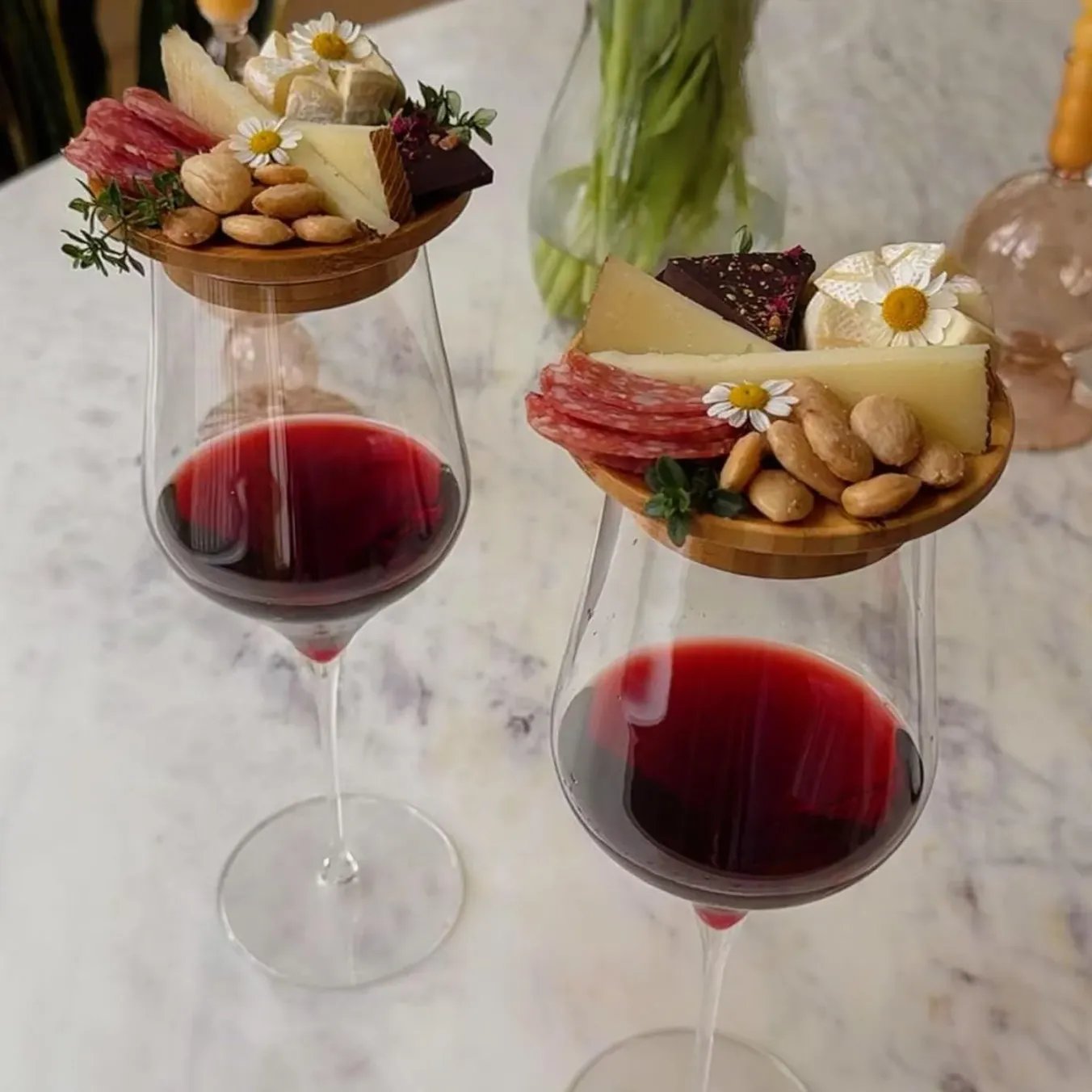 CheesePerch – Wine Glass Topper