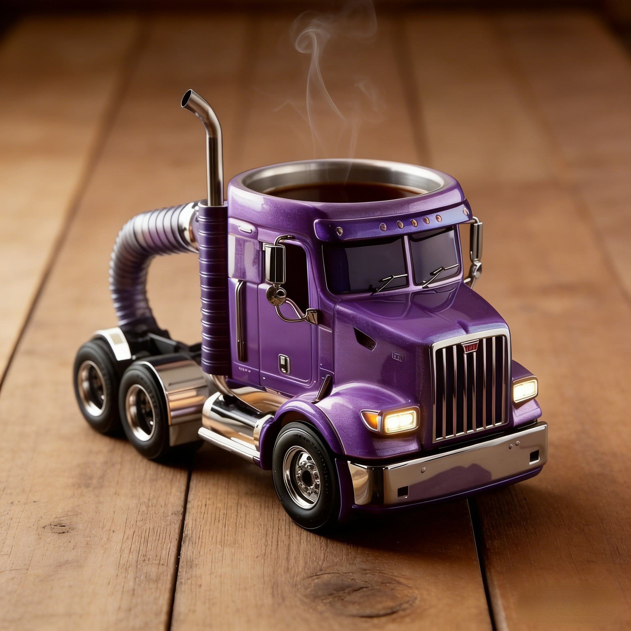 RoadWarrior – Truck-Shaped Handcrafted Coffee Mug