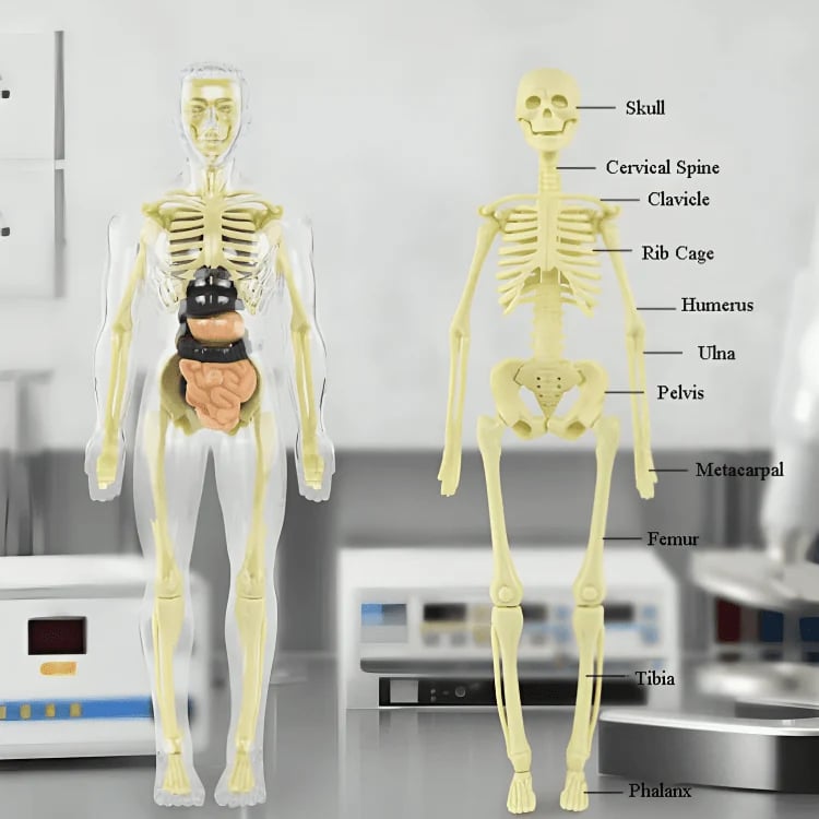 AnatoView – 3D Clear Body Structure Model
