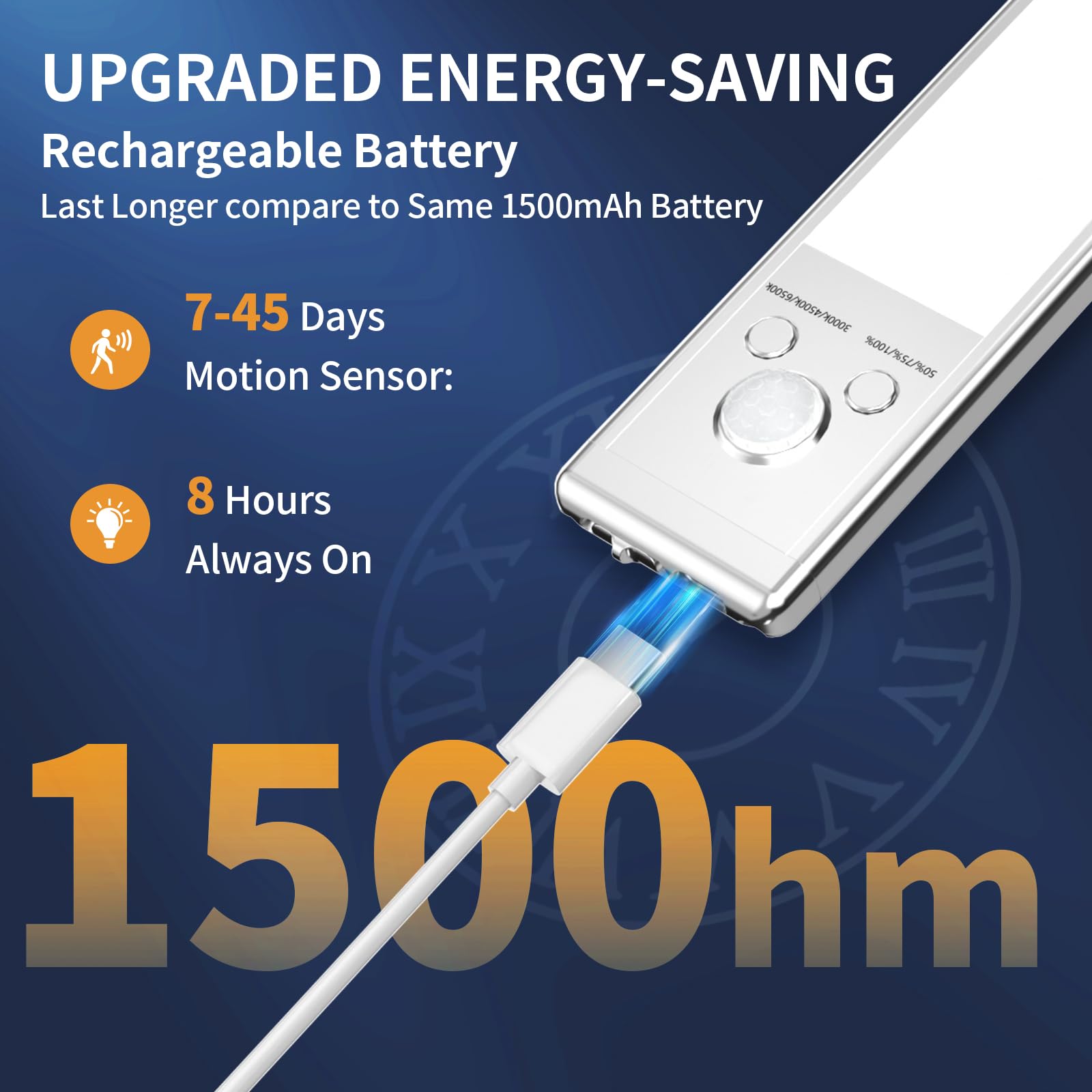 BrightStep – Rechargeable Motion-Activated Cabinet Light