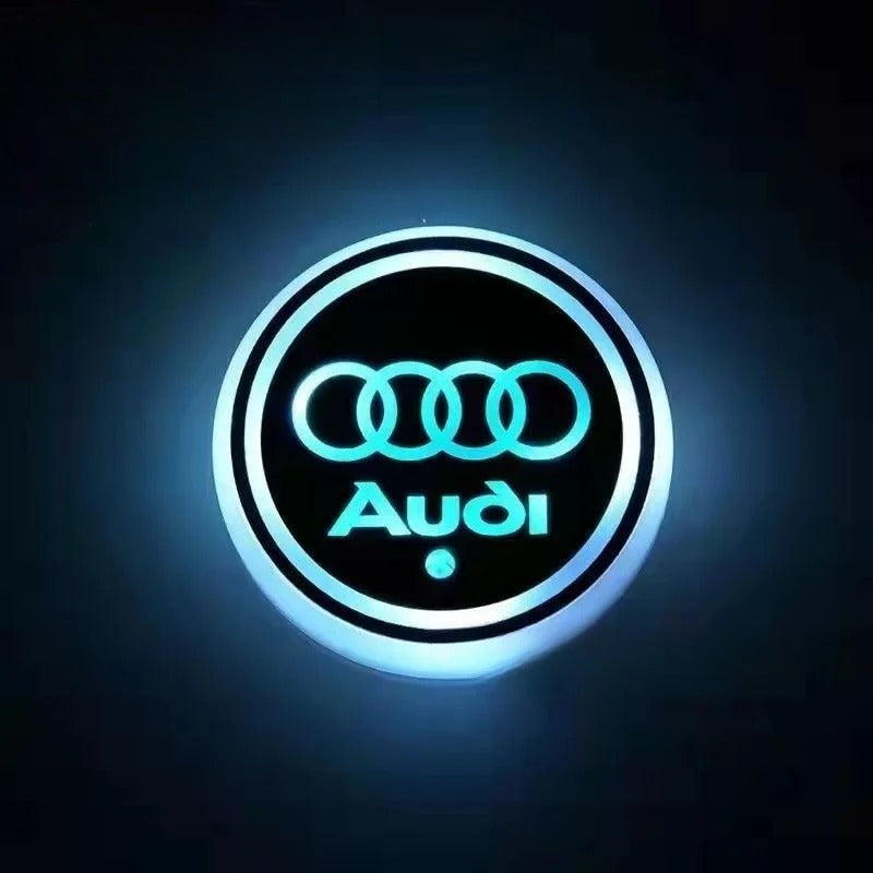 NeonCruise - 7-Color Ambient Car Coasters | Tap-Control Glow System