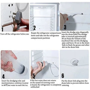 FlexiClean - Flexible Fridge Drain Cleaning Kit