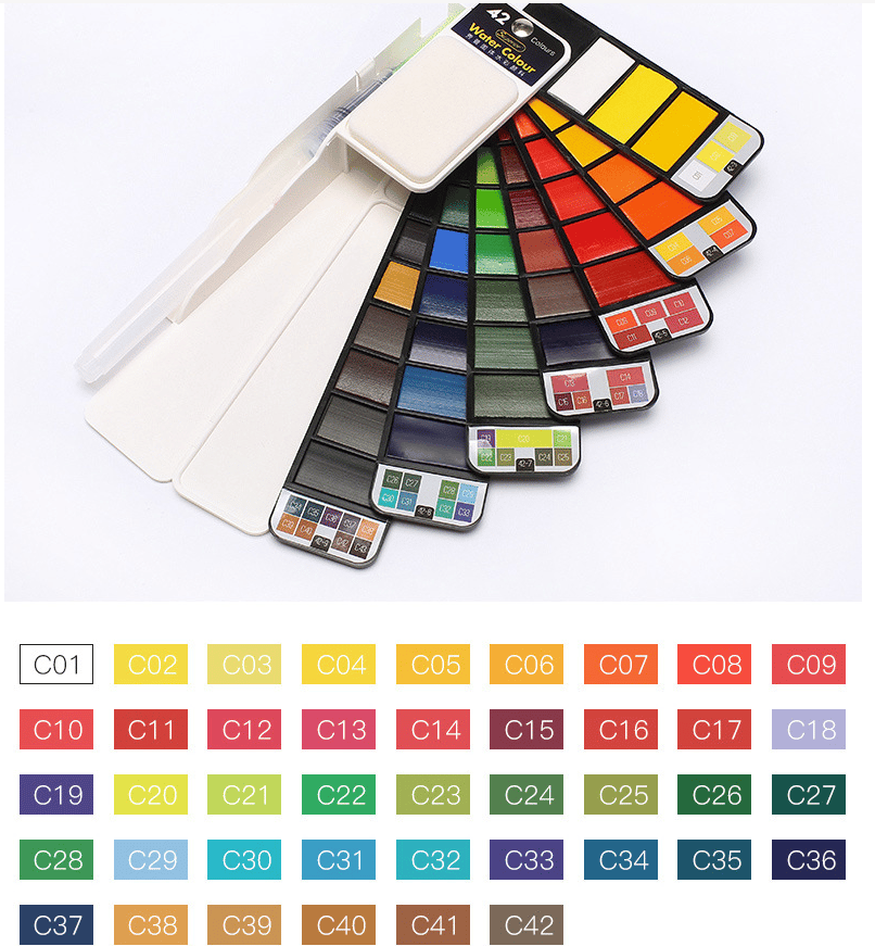 ArtVoyage – Portable Watercolor Painting Set
