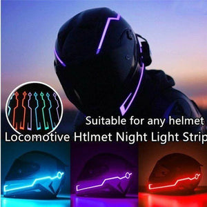 MotoGlow – Universal Helmet EL Line Light