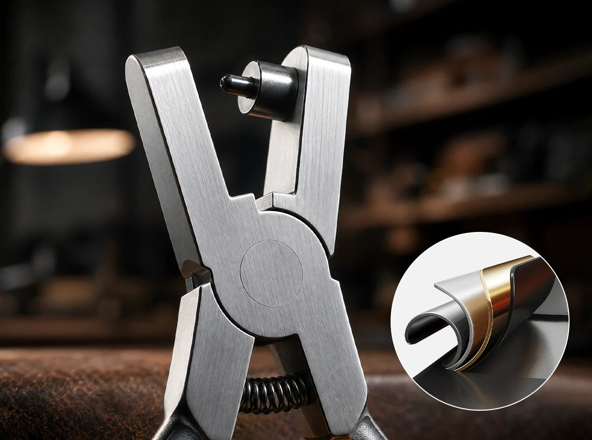 PunchMate – Precision Leather Strap Hole Punch Plier