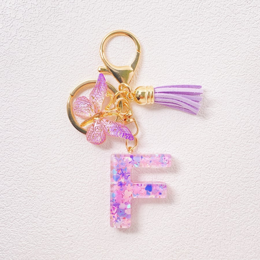 CharmKey – Personalized Initial Letter Keychain