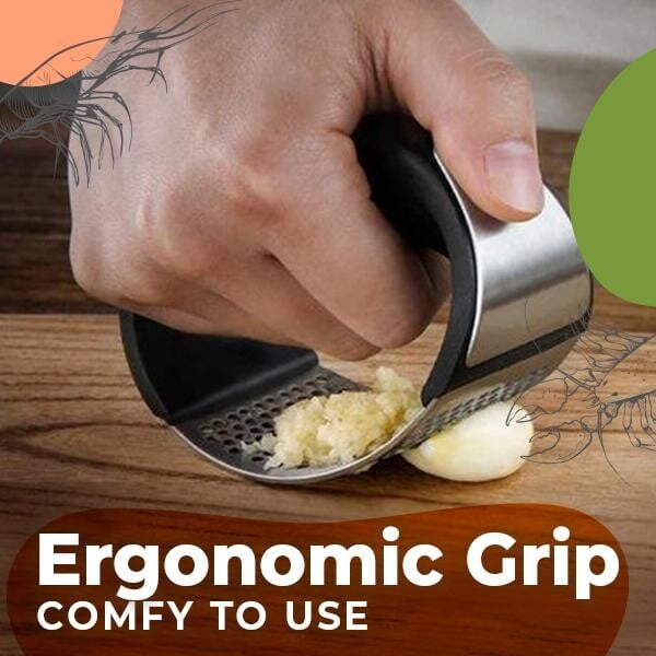 CrushMate – Stainless Steel Garlic Presser