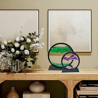 TranquilScape - 3D Sand Motion Hourglass – Relax & Inspire