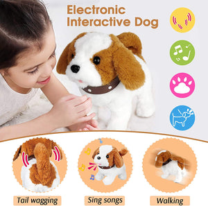 FurryFun - Interactive Plush Puppy Toy