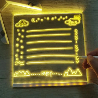 LuminaScribe - LED Note Board with Colors marnetic