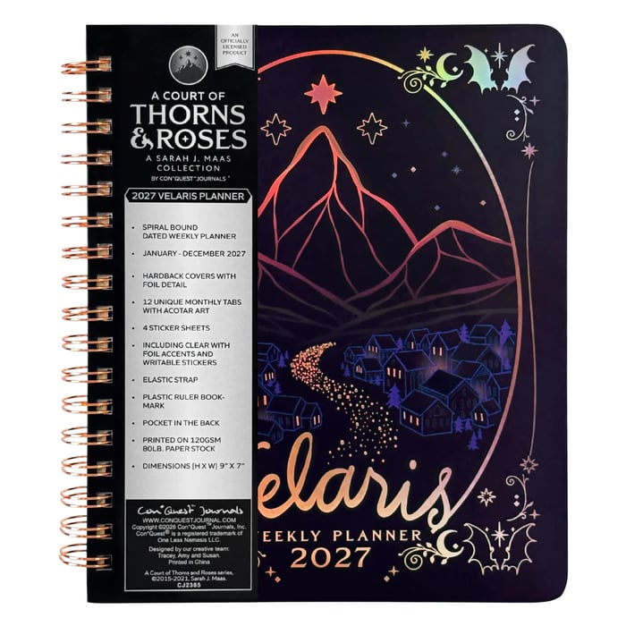 NightCourt – 2027 Fantasy Weekly Planner