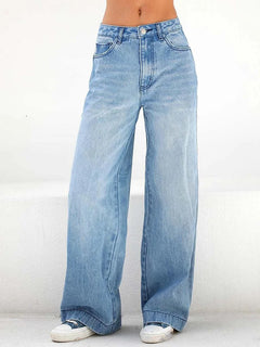 VeloraDenim – Effortless High-Waist Wide Jeans