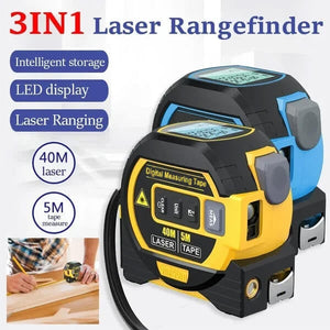 MeasureMaster - 3-in-1 Laser & Tape Precision Tool