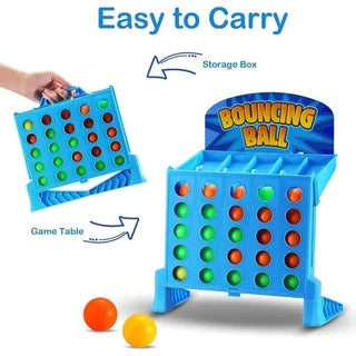Bounce 4-in-a-Row: The Ultimate Skill-Based Family Challenge